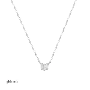 14k White Gold Bridgette Necklace