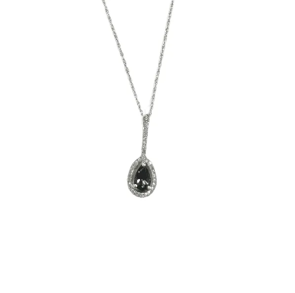 14KT Mystic Topaz & Diamond Necklace