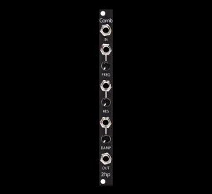 2hp Comb Filter- Black