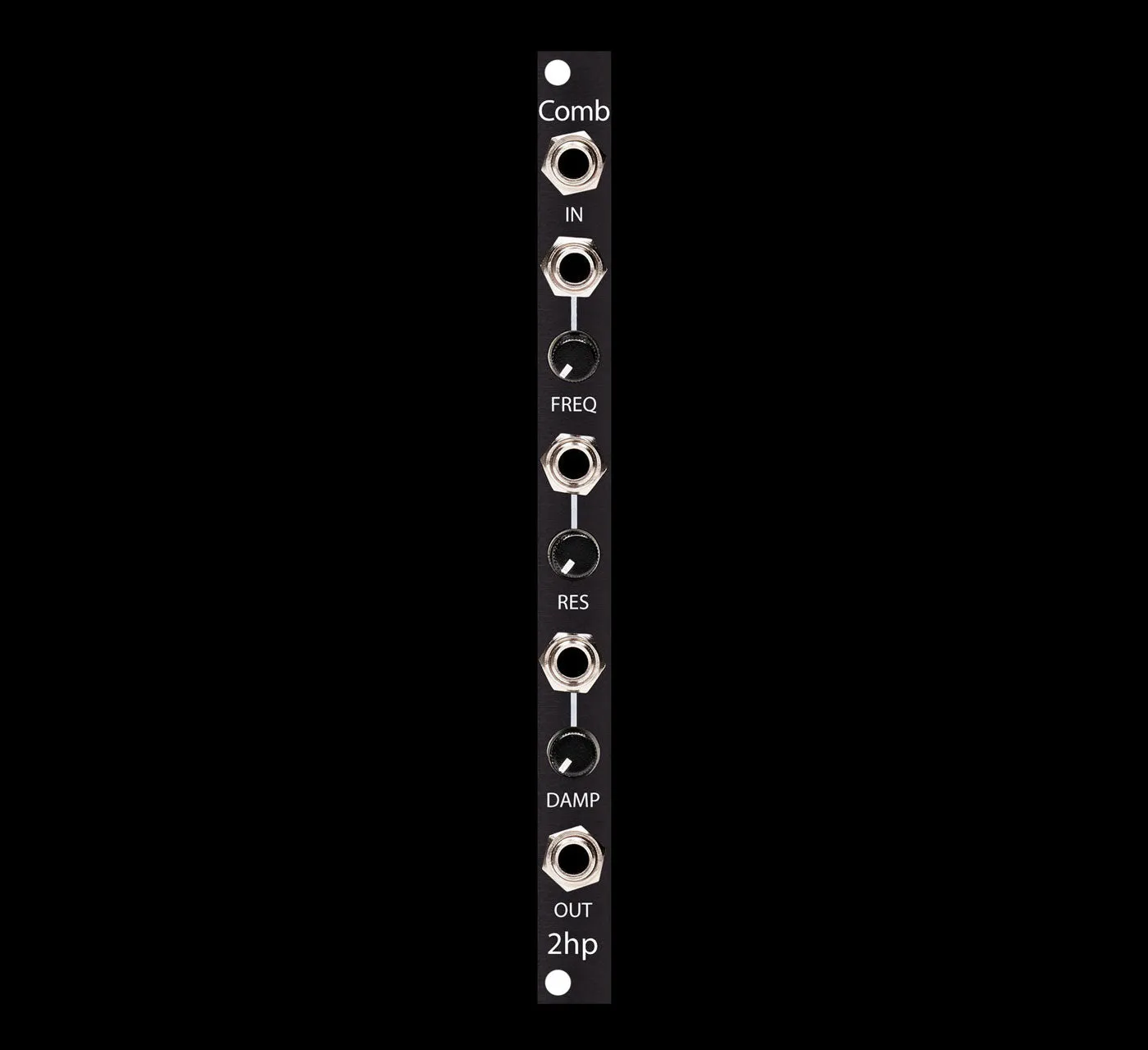 2hp Comb Filter- Black