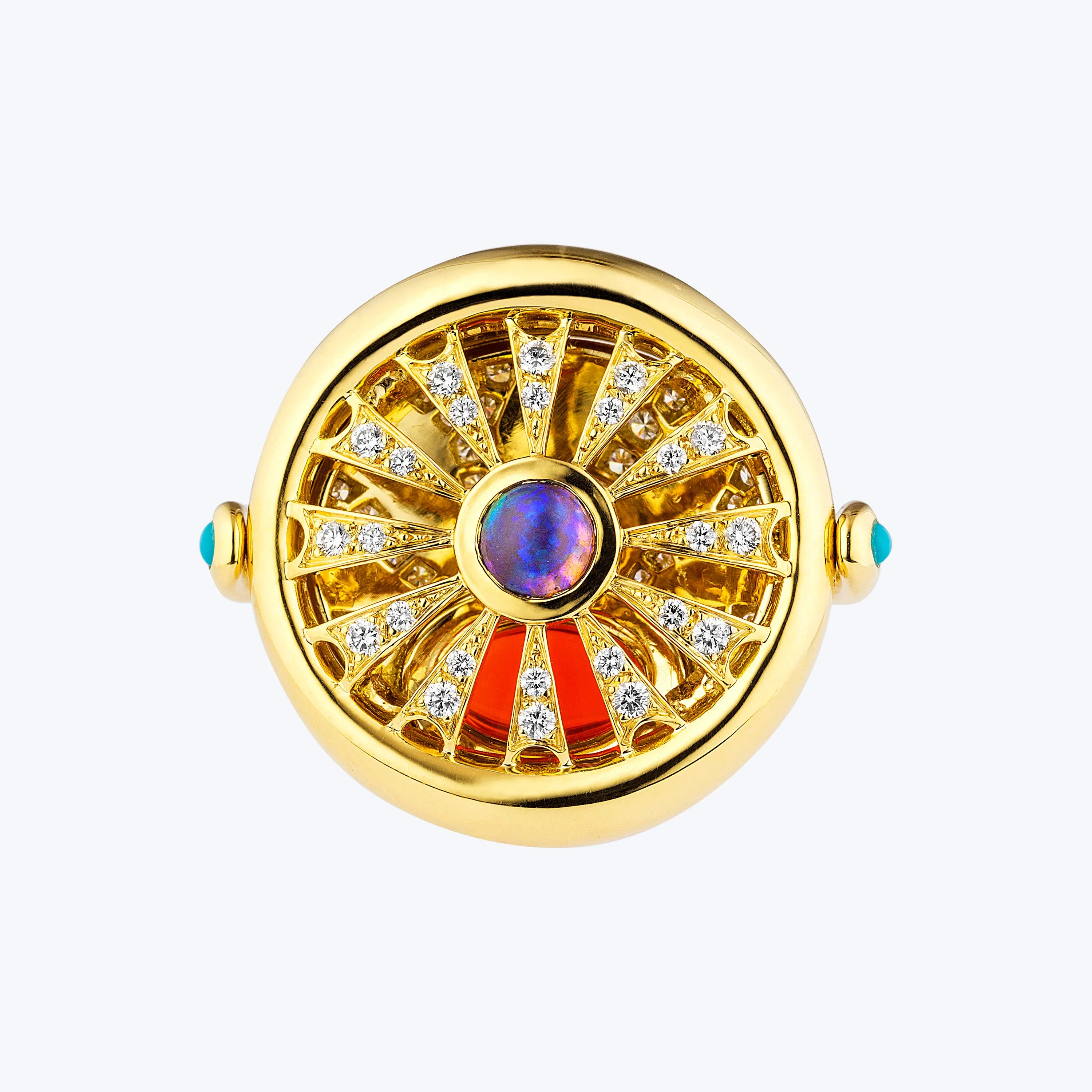 4 Elements Fire Flip Ring