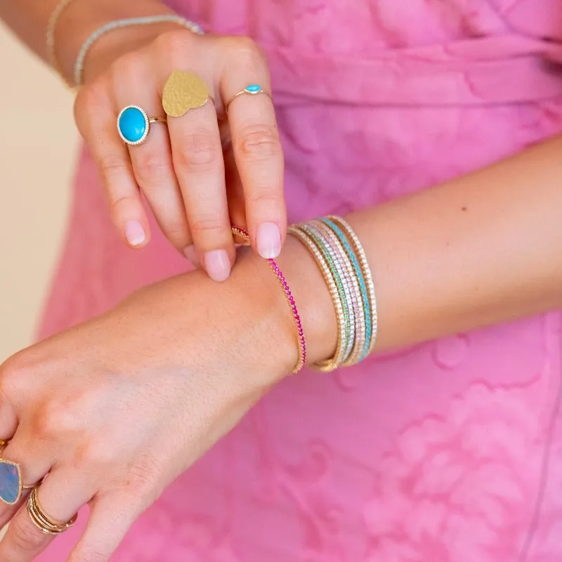 4-Prong Emerald Tennis Cuff