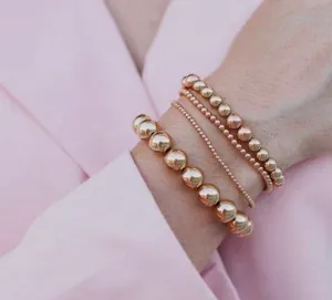7mm Rose Gold Bracelet