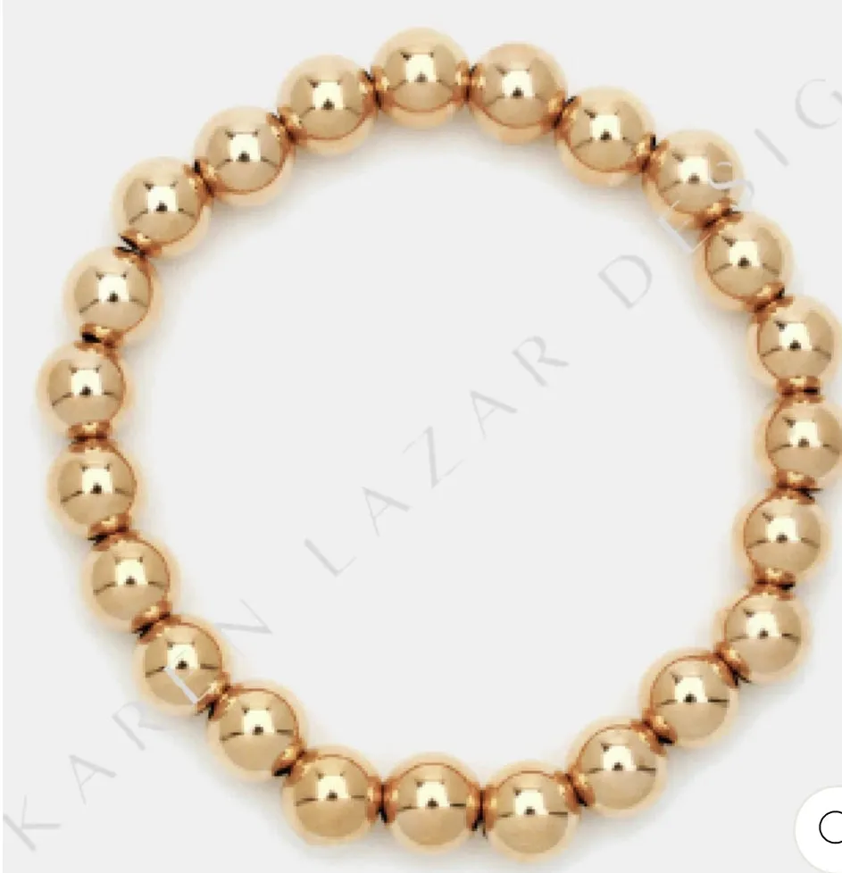 7mm Rose Gold Bracelet