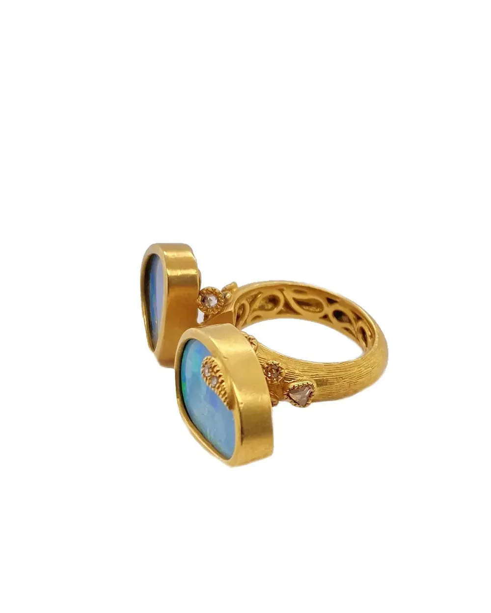 Affinity Australian Opal Illusion Ring