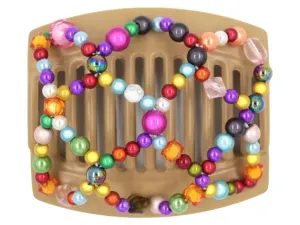 African Butterfly Thick Hair Comb - Ndalena Blonde 76