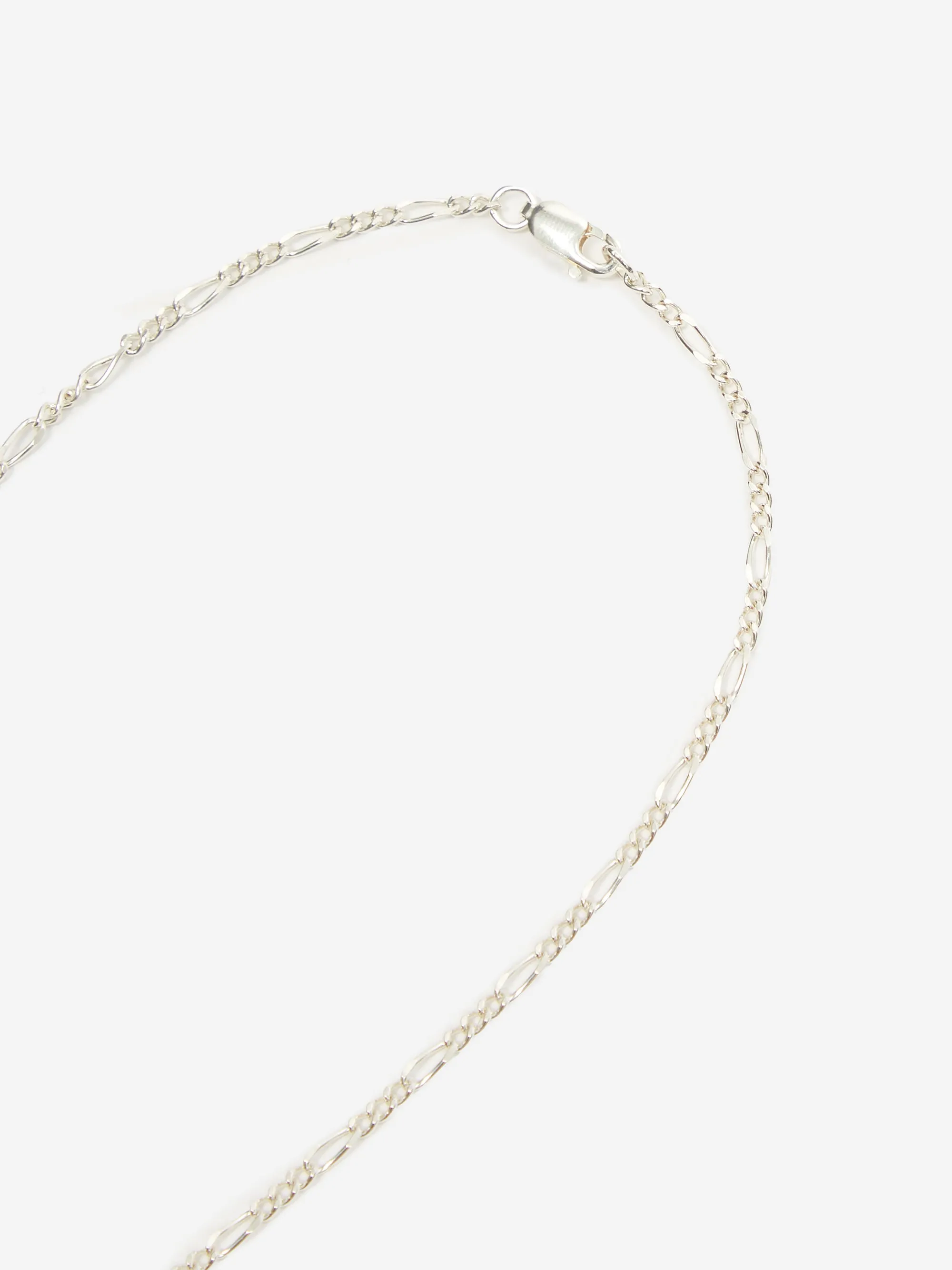 Alec Doherty Square One Pendant Necklace - Silver/Topaz