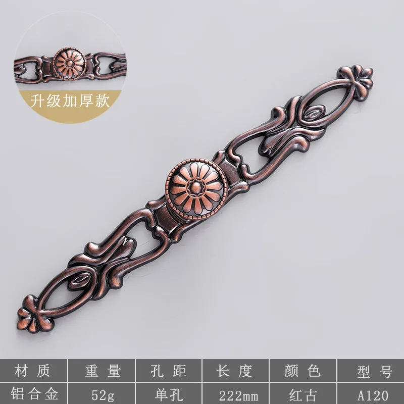 Aluminum Alloy European Cabinet Door Handle Simple Modern Minimalist Drawer Furniture Hardware Door Handle