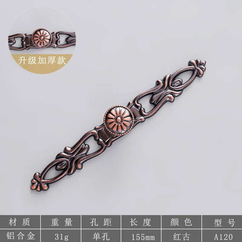 Aluminum Alloy European Cabinet Door Handle Simple Modern Minimalist Drawer Furniture Hardware Door Handle