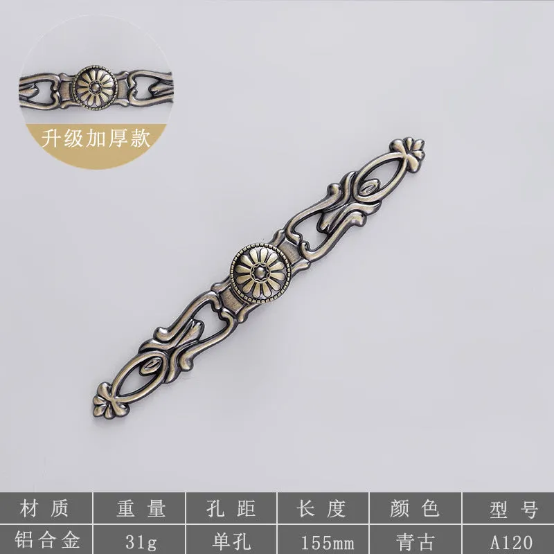 Aluminum Alloy European Cabinet Door Handle Simple Modern Minimalist Drawer Furniture Hardware Door Handle