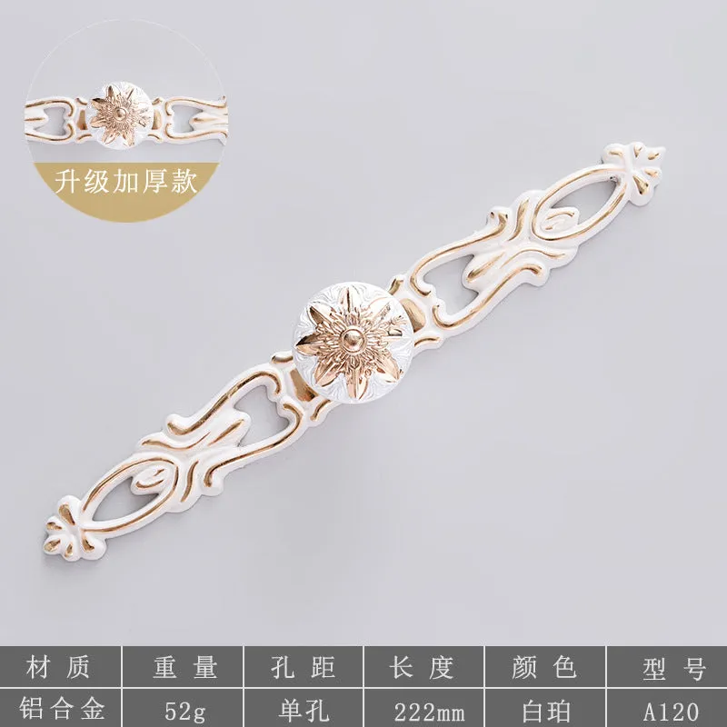 Aluminum Alloy European Cabinet Door Handle Simple Modern Minimalist Drawer Furniture Hardware Door Handle