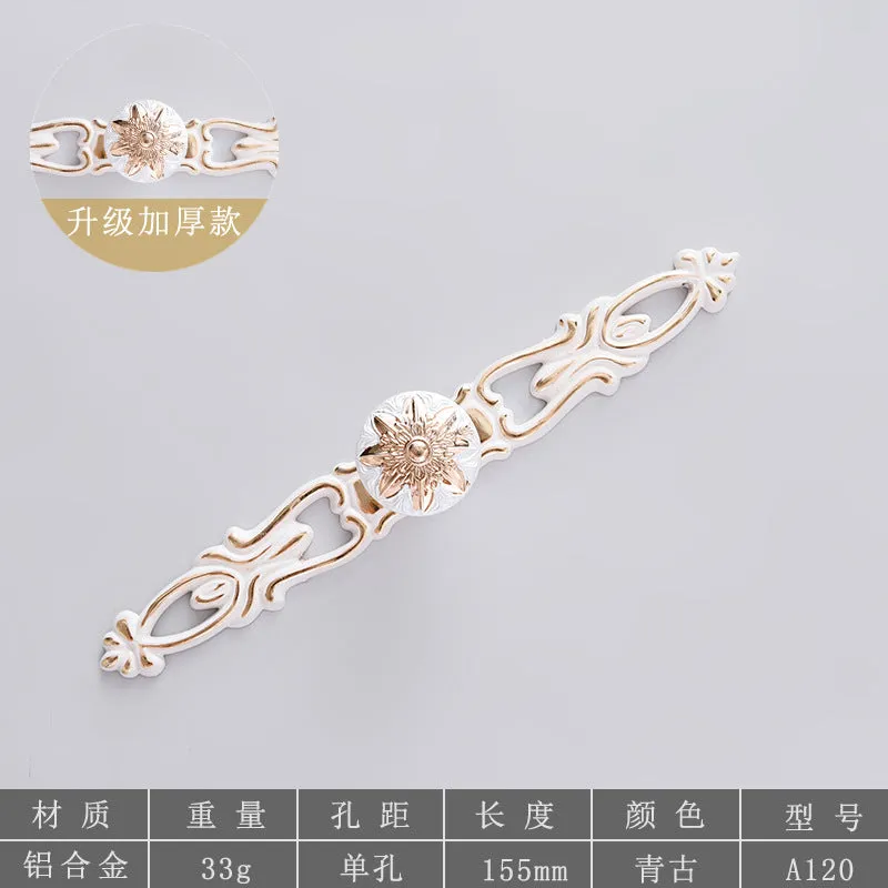 Aluminum Alloy European Cabinet Door Handle Simple Modern Minimalist Drawer Furniture Hardware Door Handle