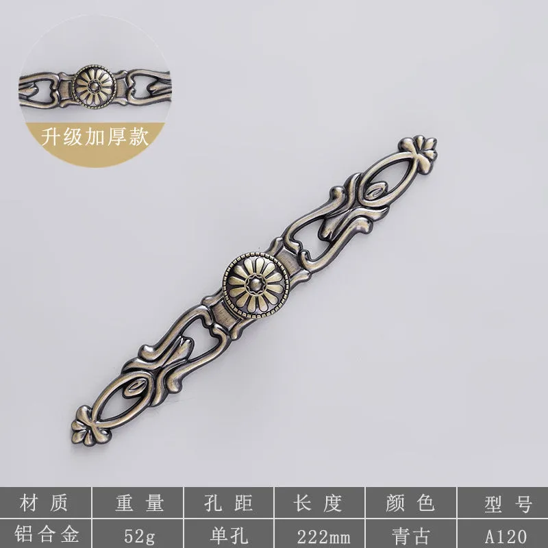Aluminum Alloy European Cabinet Door Handle Simple Modern Minimalist Drawer Furniture Hardware Door Handle