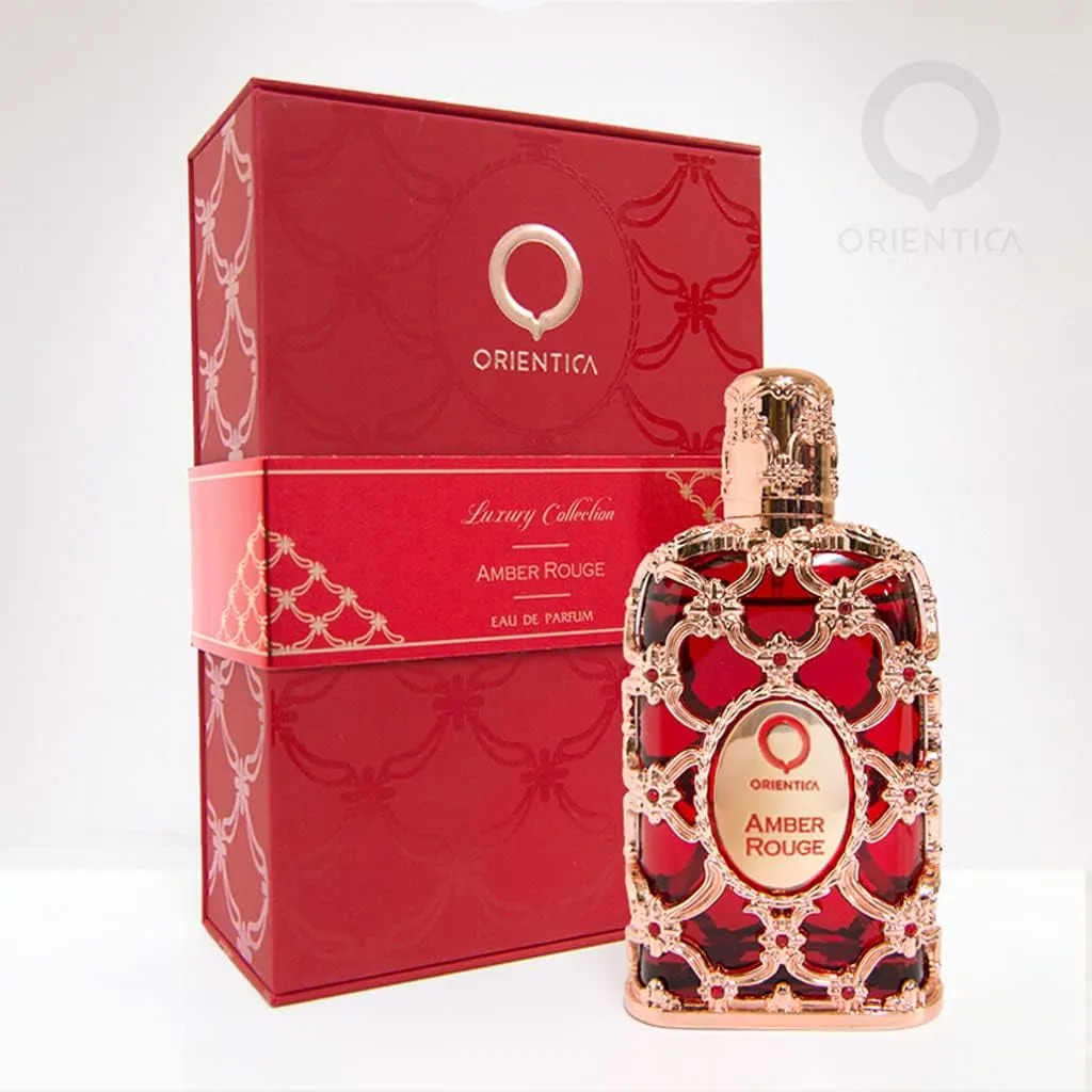 Amber Rouge for Women Eau De Parfum Spray, 2.7 Ounce (Luxury Collection)