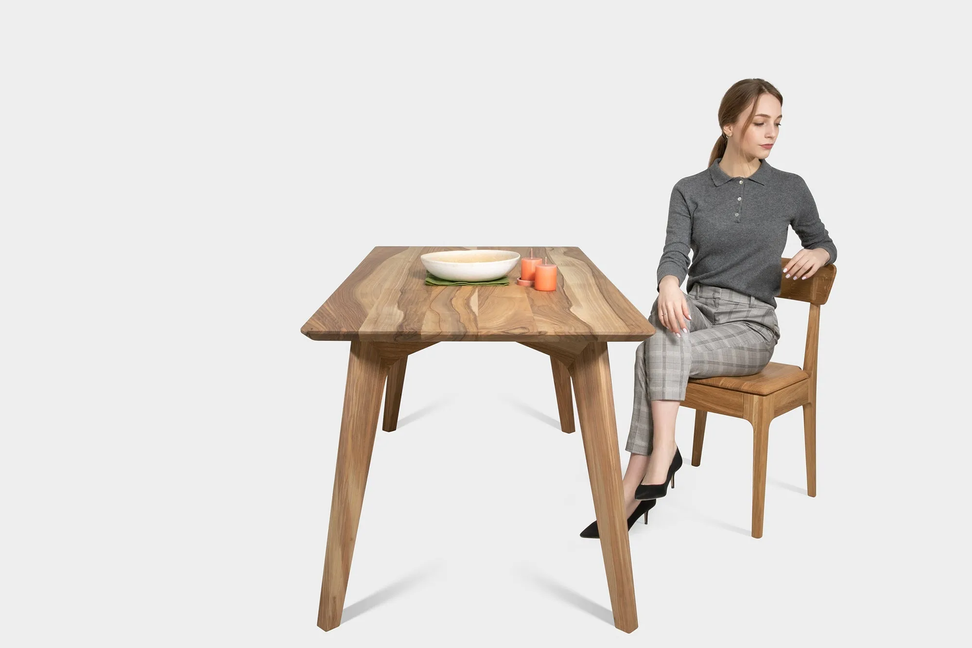 AMBER S | Walnut Dining Bench
