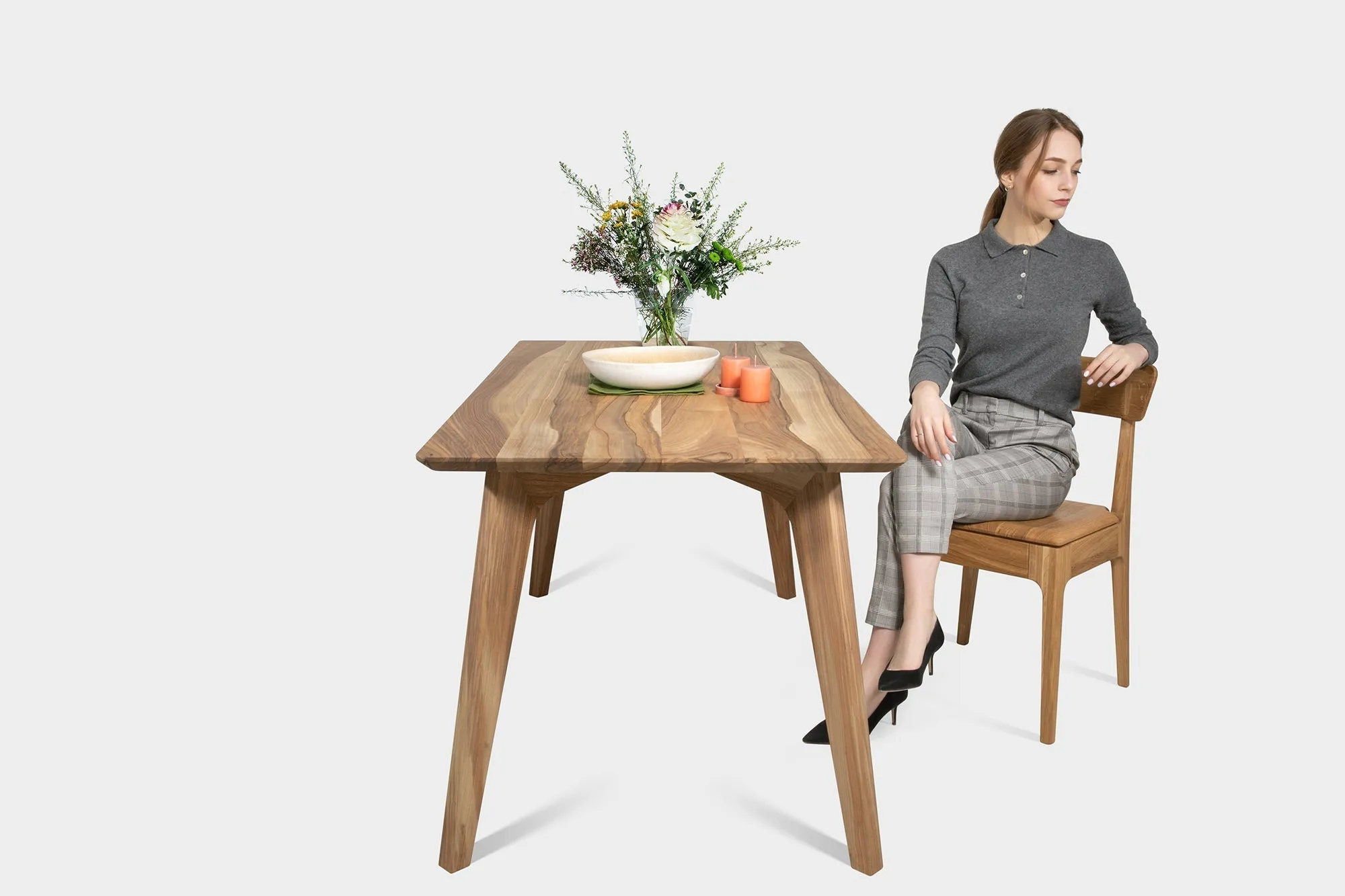 AMBER S | Walnut Dining Bench
