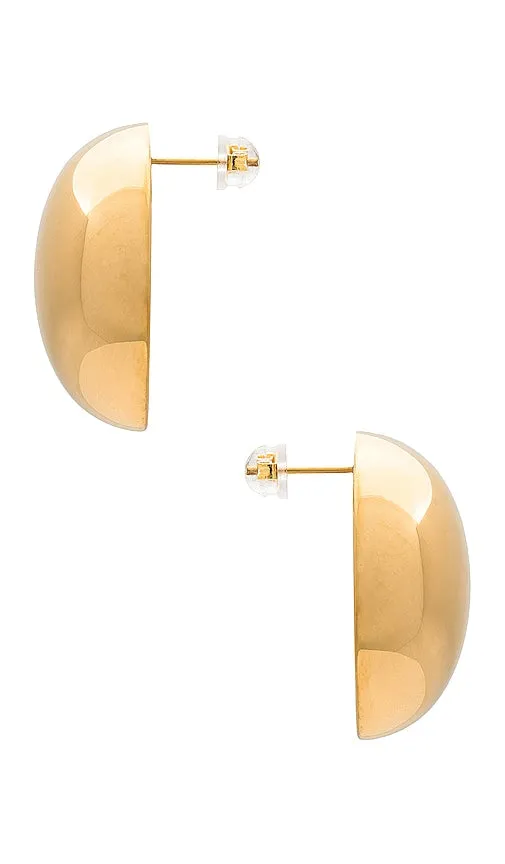 Amber Sceats Lola Earring in Metallic Gold