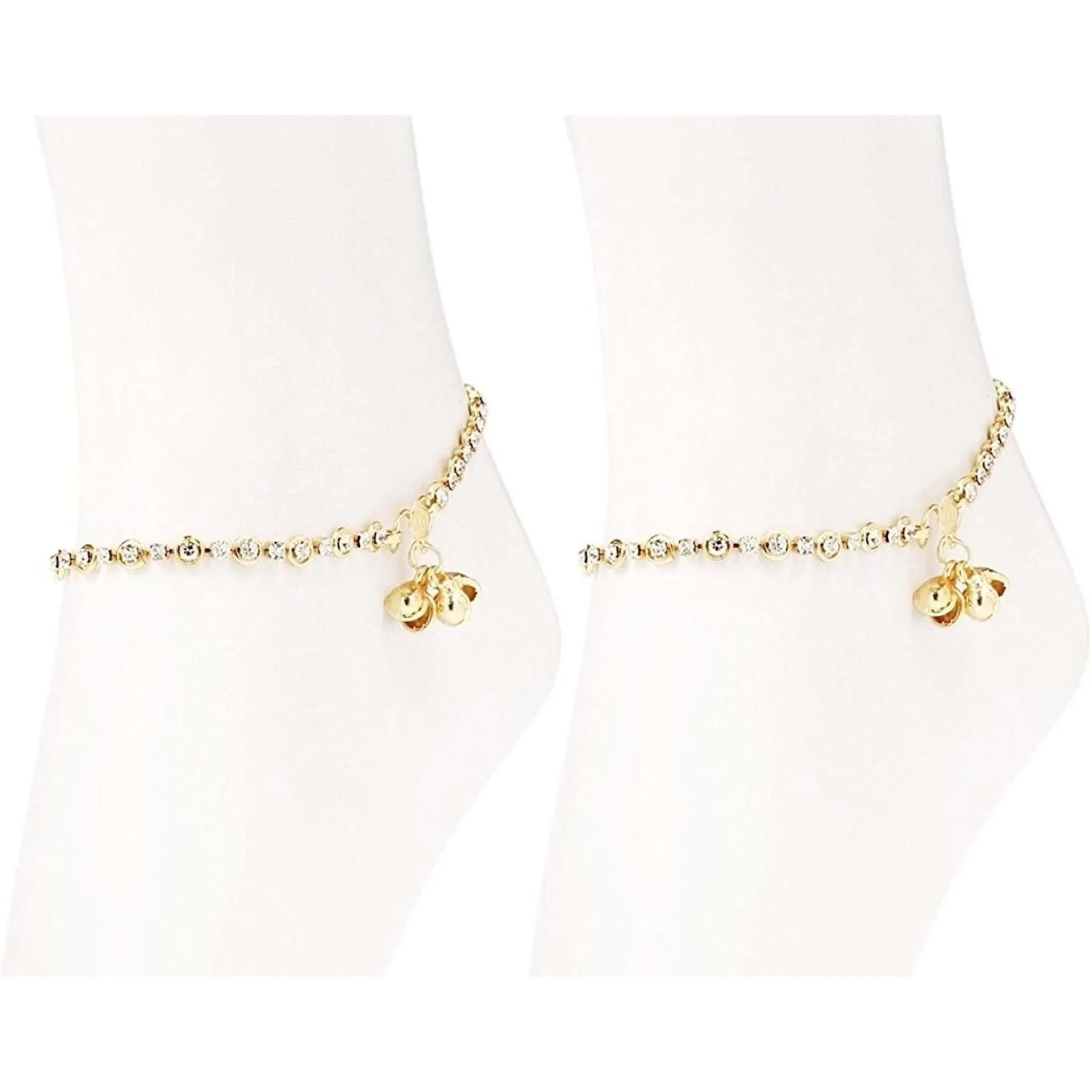Anklets new Payal Brass Anklet (Pack of 2)