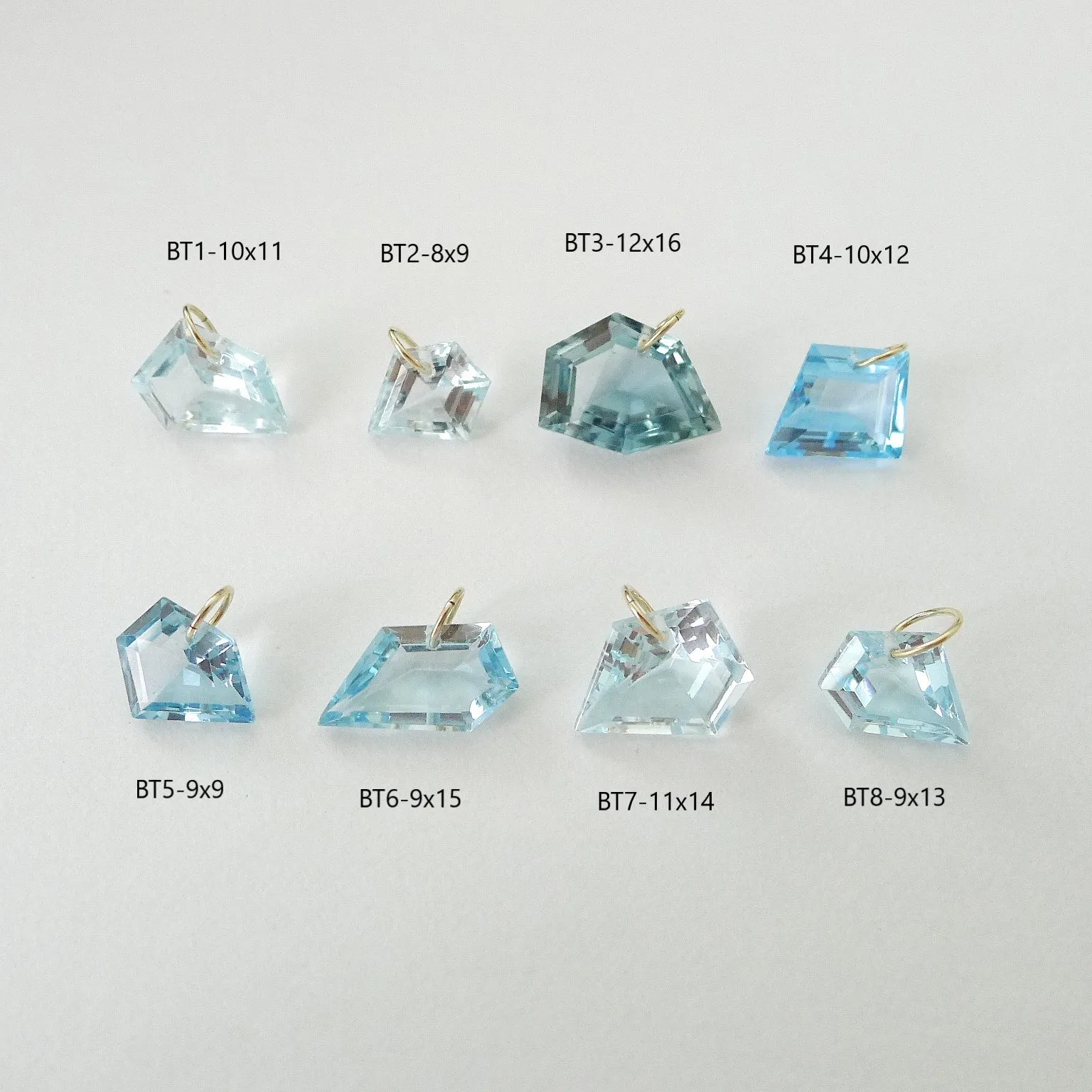 Blue Topaz Necklace / Gemstone