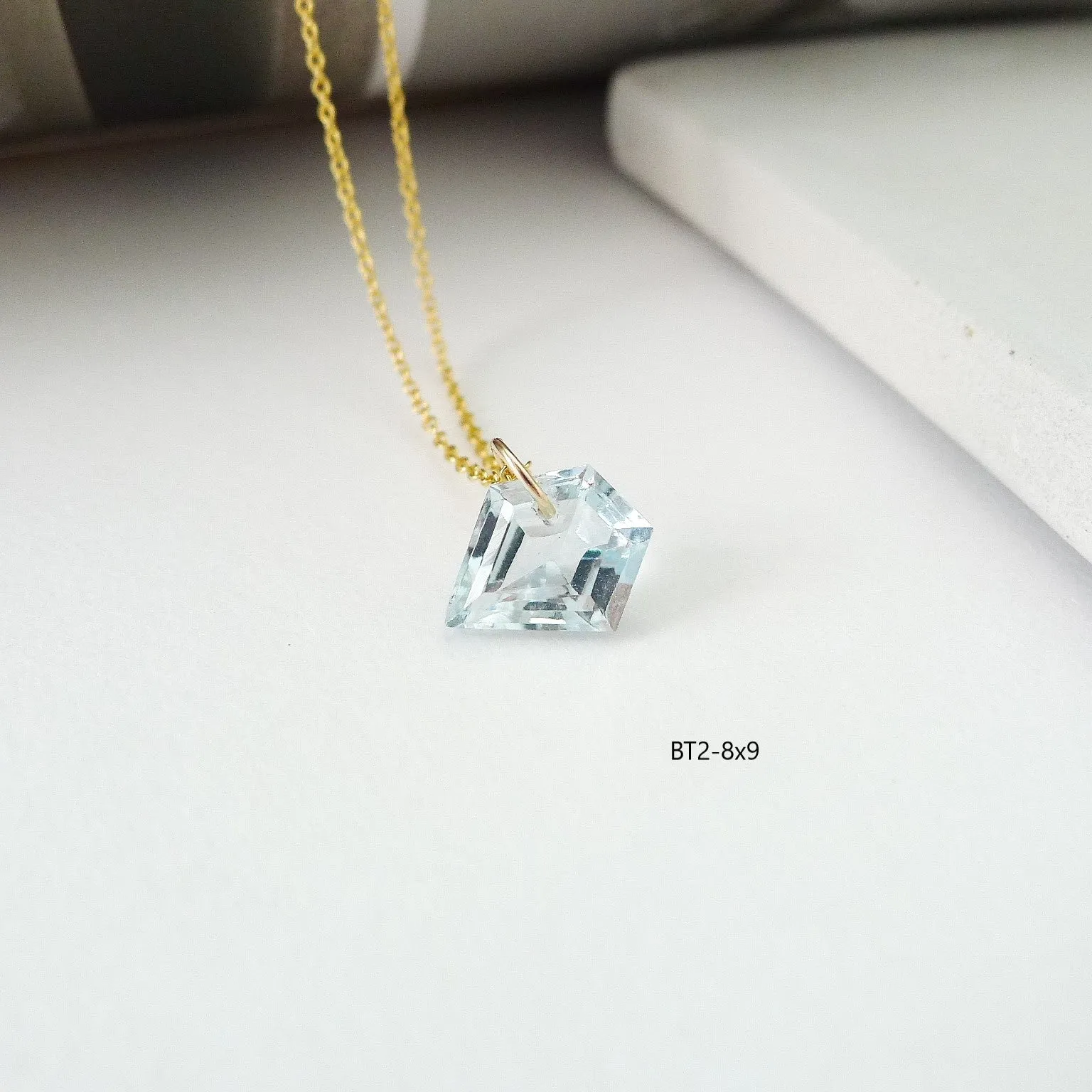 Blue Topaz Necklace / Gemstone