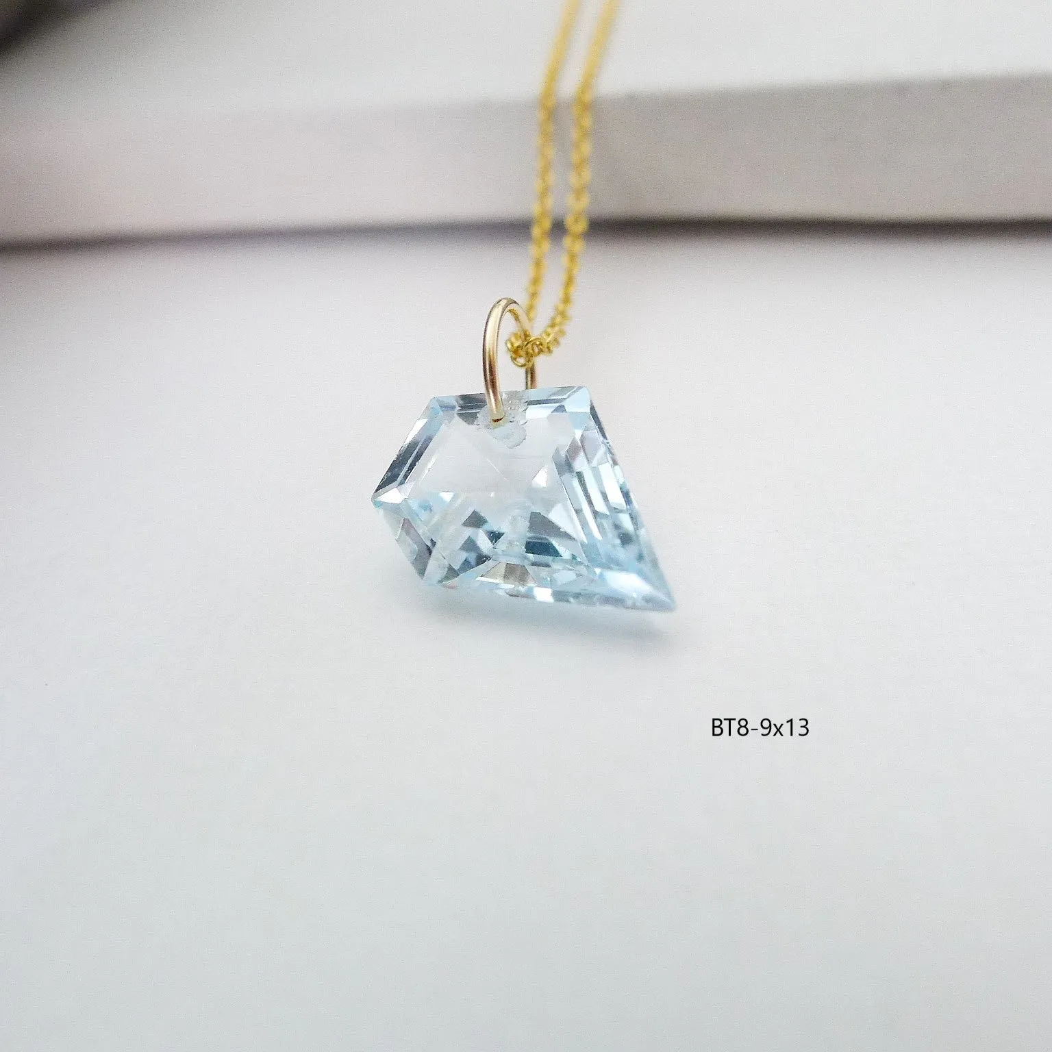 Blue Topaz Necklace / Gemstone