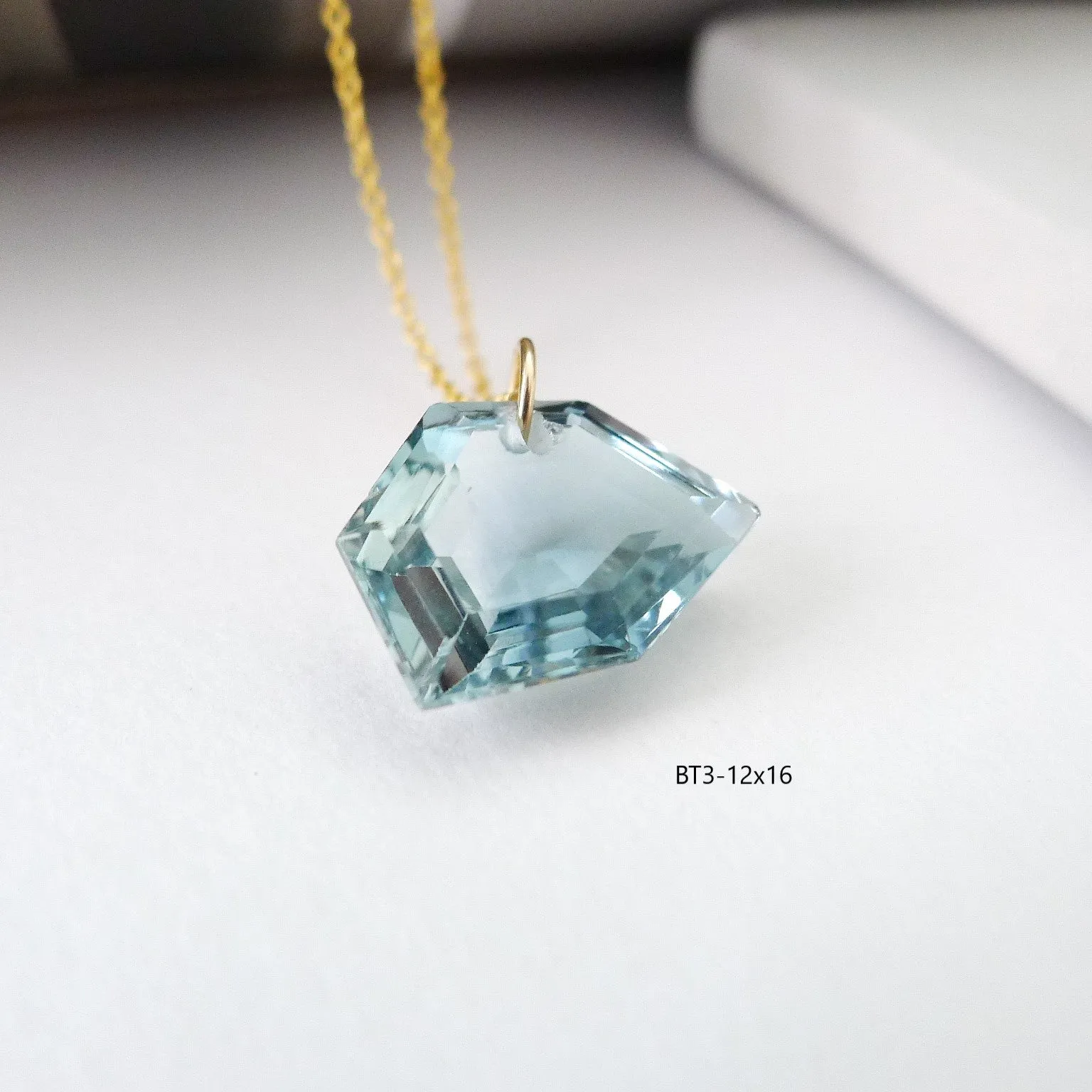 Blue Topaz Necklace / Gemstone