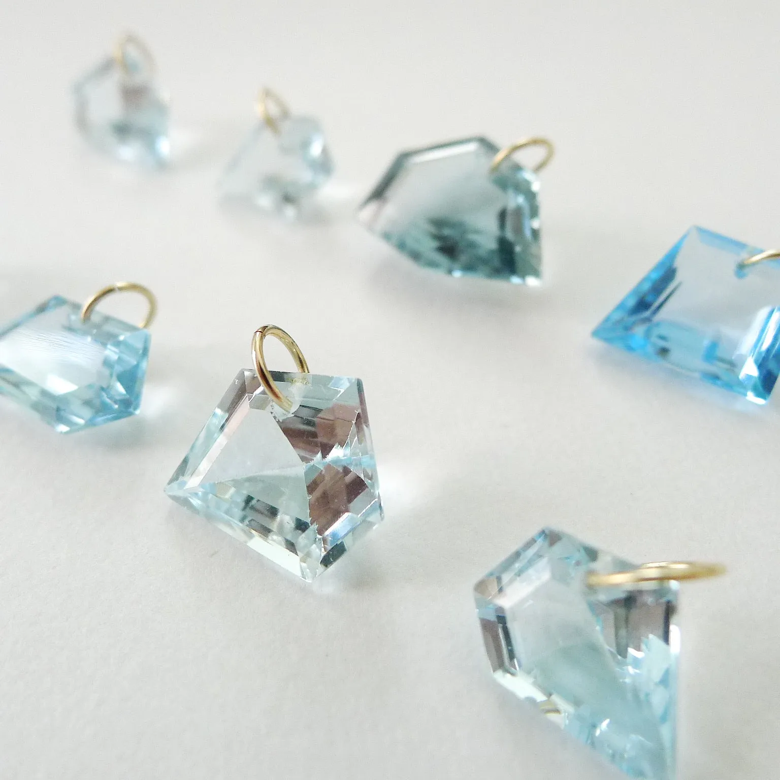 Blue Topaz Necklace / Gemstone