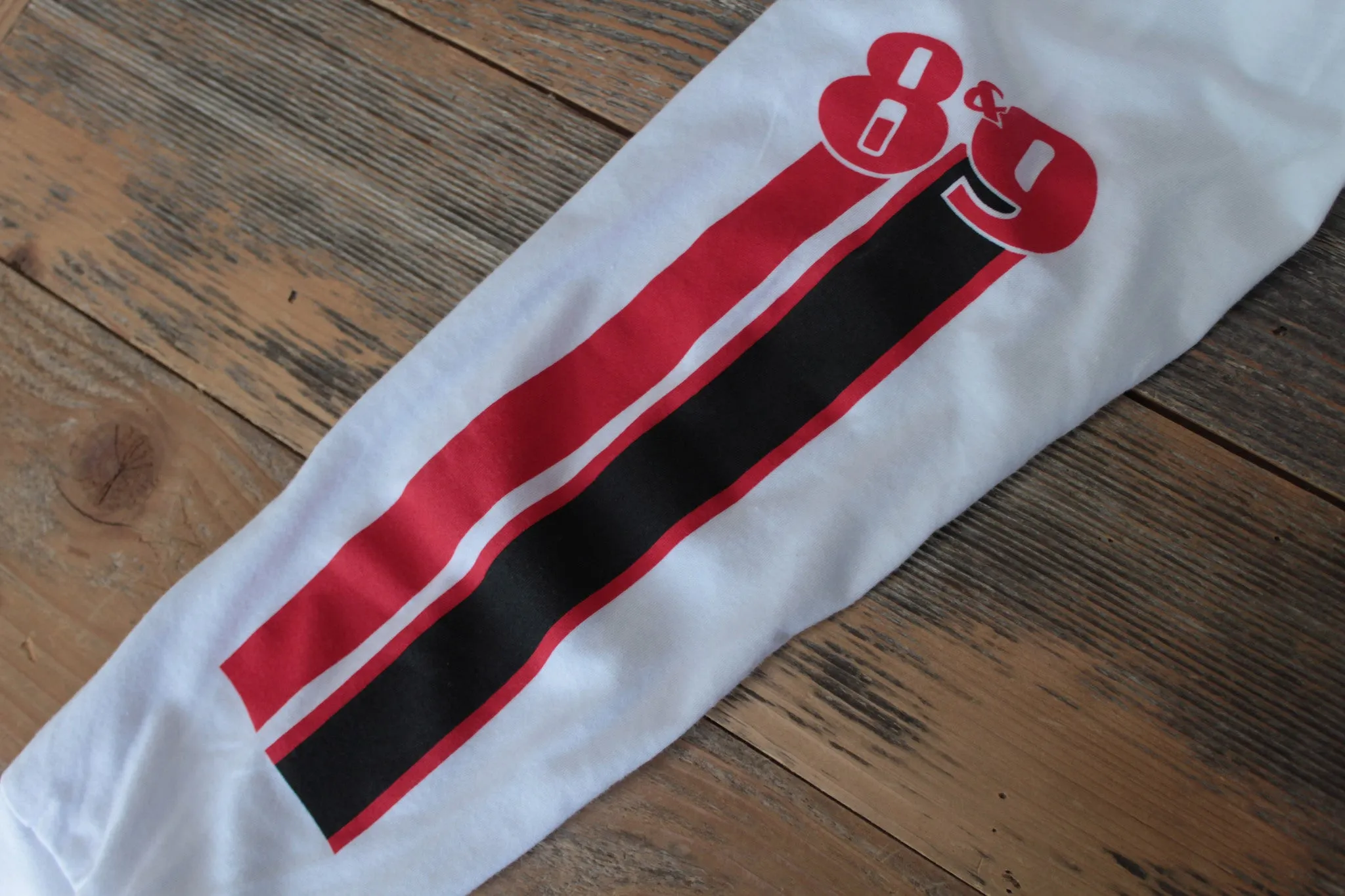 BMX Jersey Tee Fire Red L/S