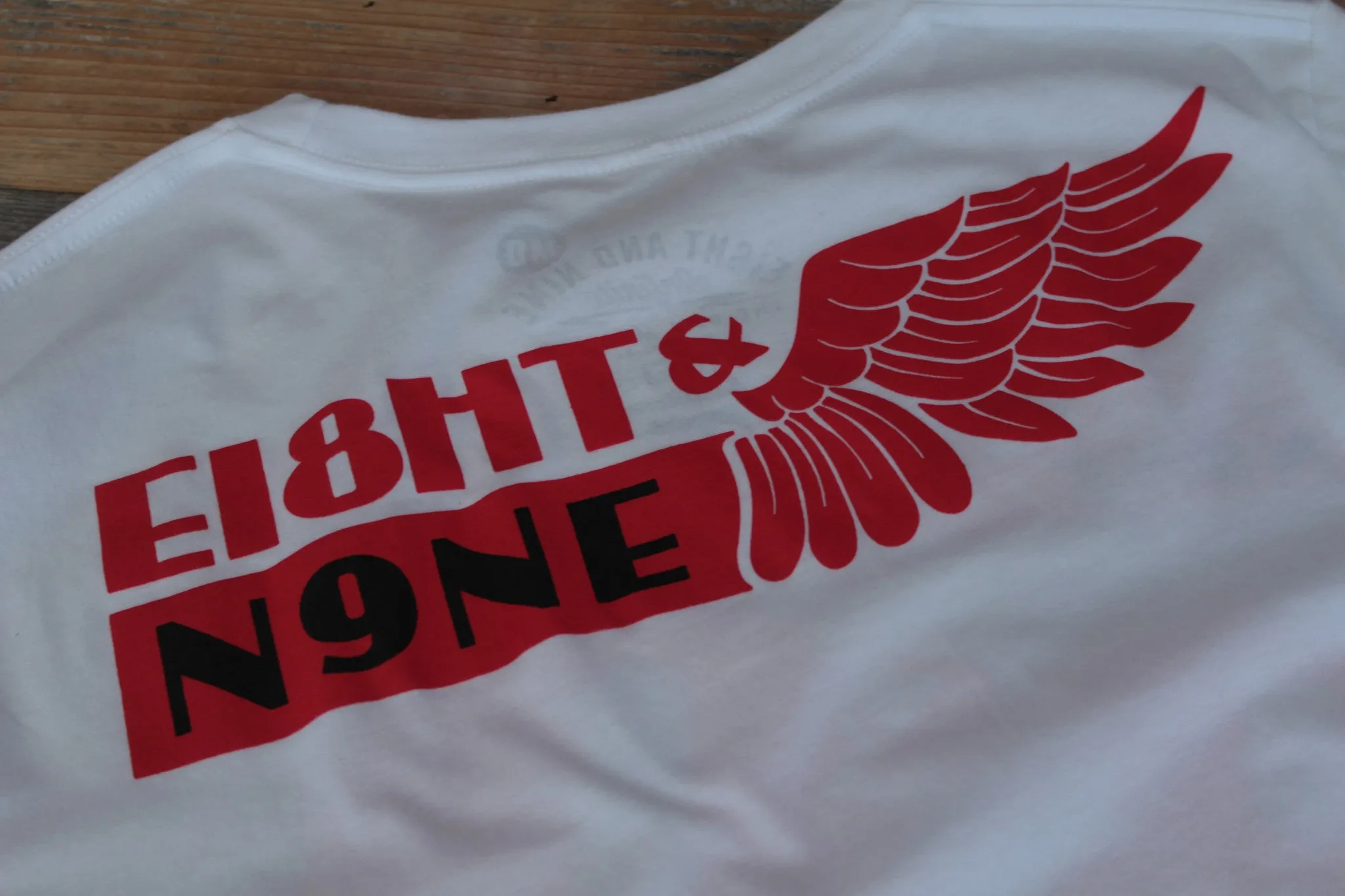 BMX Jersey Tee Fire Red L/S