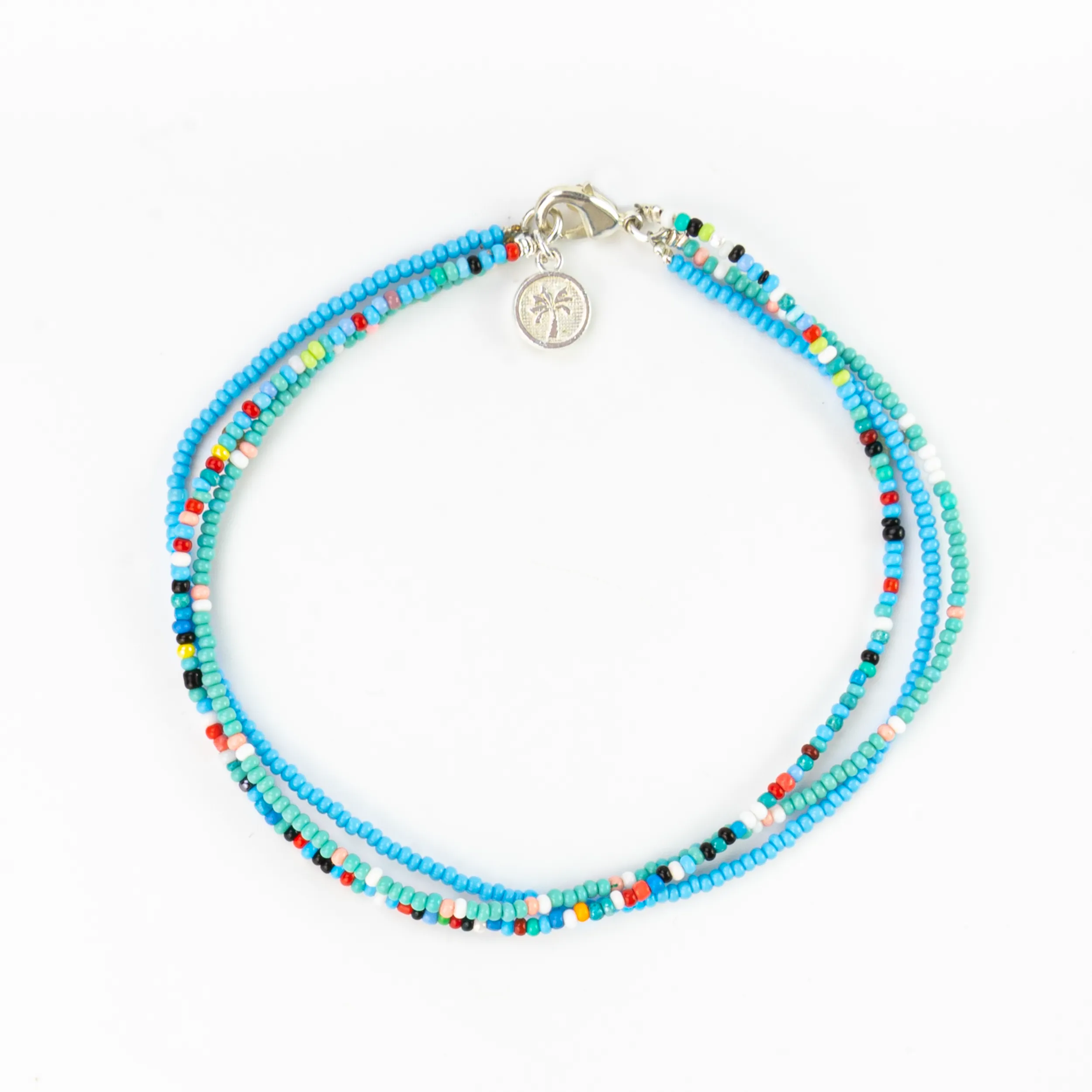Cali Stacker Beaded Anklet