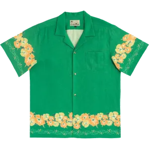 Camp Shirt - Moss Ornate