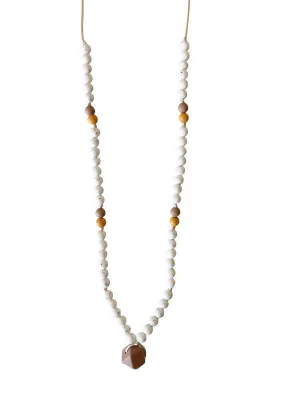 Chewable Charm - Teething Necklace - The Sheppard (Moonstone)
