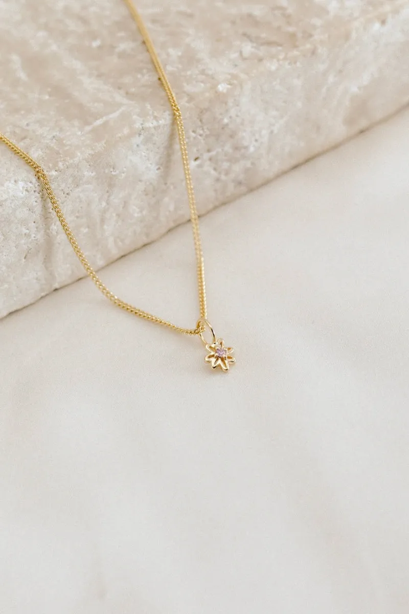 Daisy Pendant - Gold