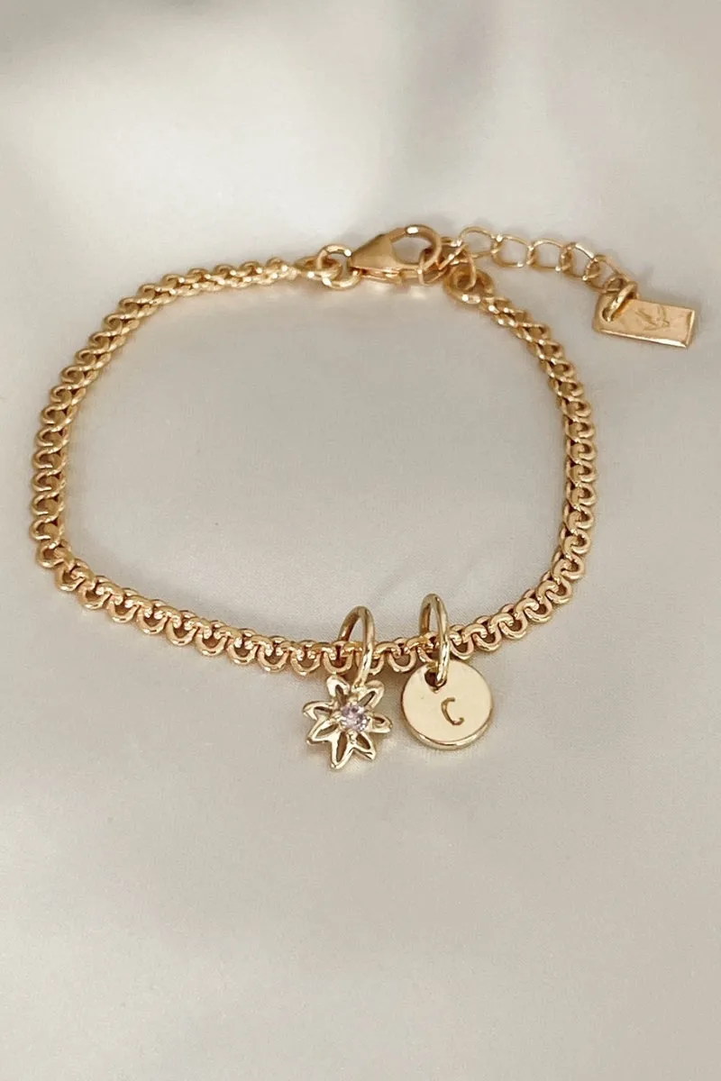Daisy Pendant - Gold