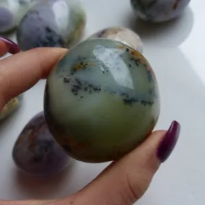 Dendritic Opal Palm Stone (#2)