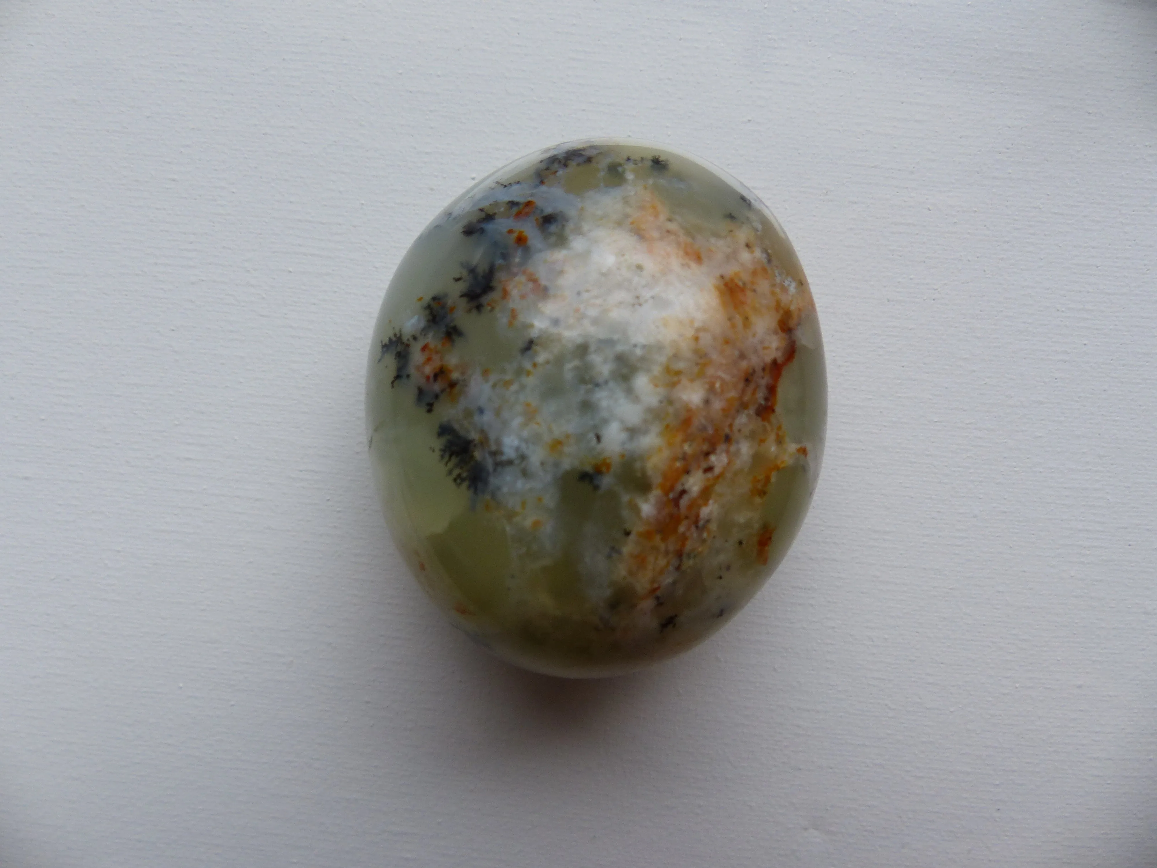 Dendritic Opal Palm Stone (#7)