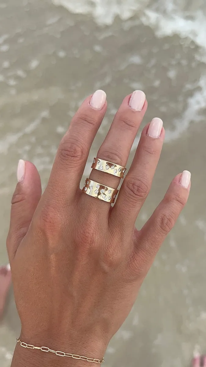 Diamond Sky Cigar Ring