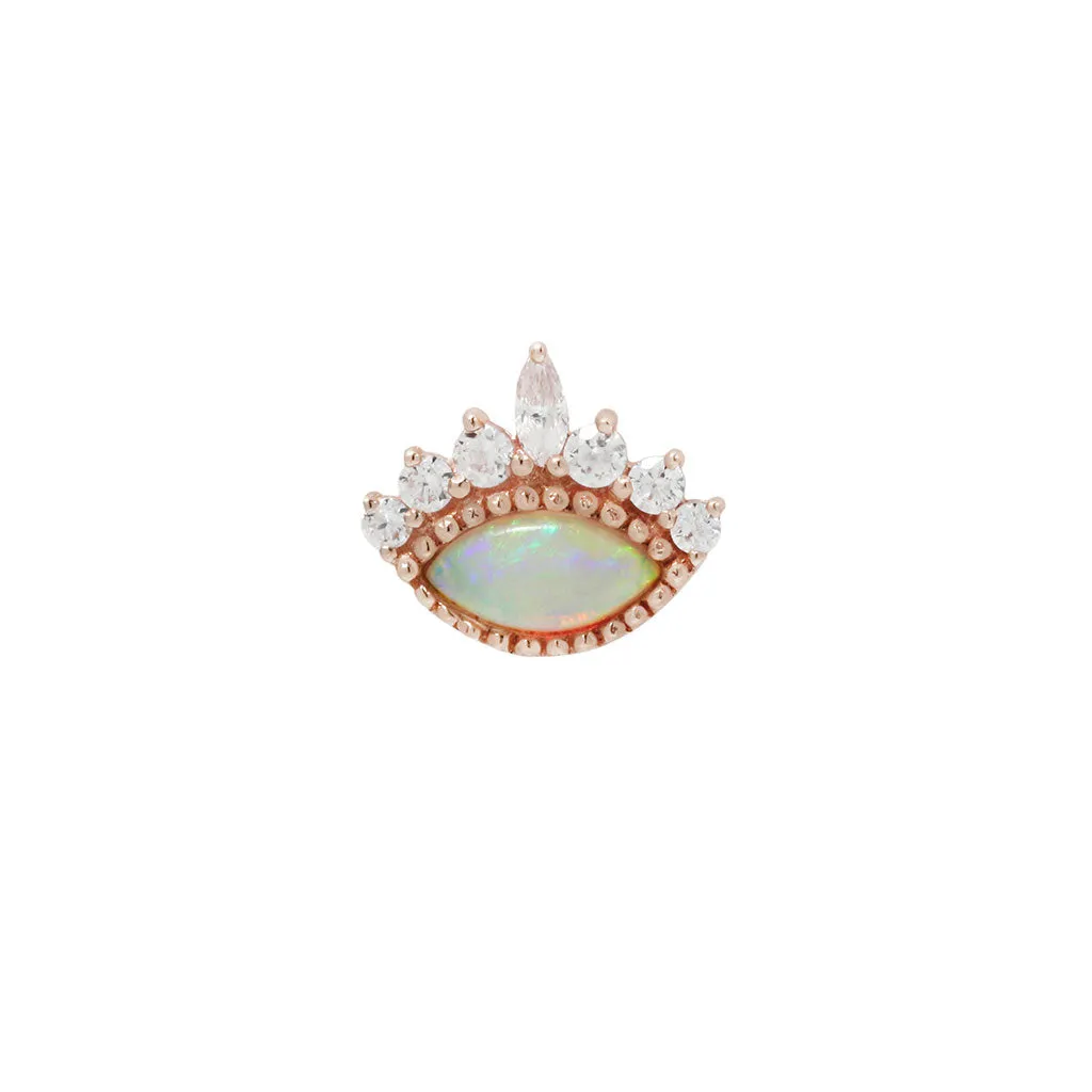 Enchant - Opal   CZ - Threadless End