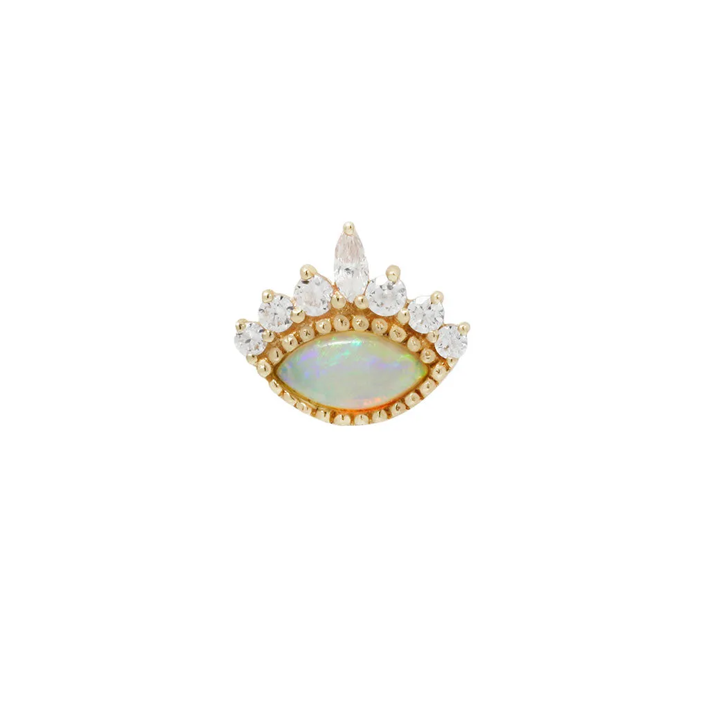 Enchant - Opal   CZ - Threadless End