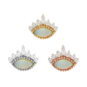 Enchant - Opal   CZ - Threadless End