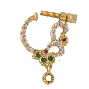 Ethnic Nath: Traditional Nose Screw Design
