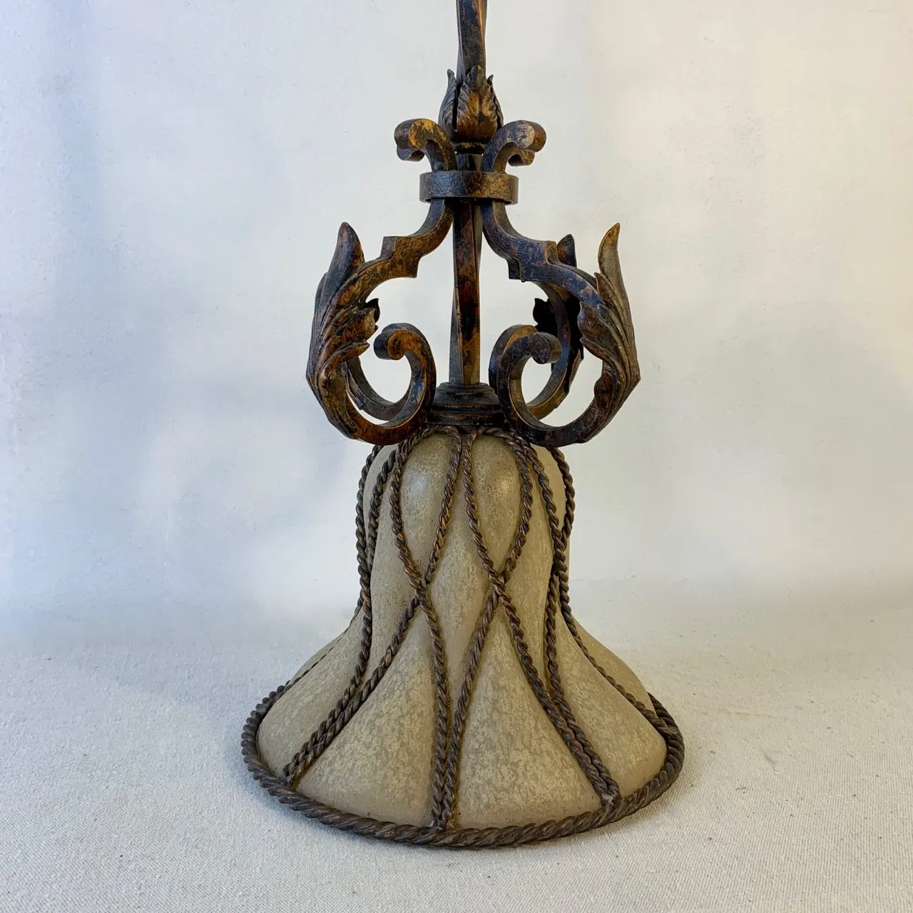 Fine Arts Lamps Pendant light, Iron, Frosted Glass, Bronze