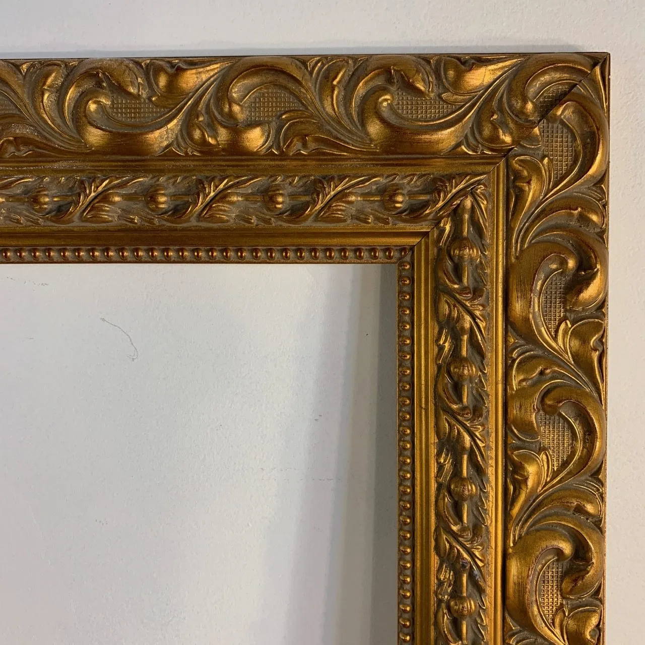 Gold Frame, Large Rectangular, Ornate