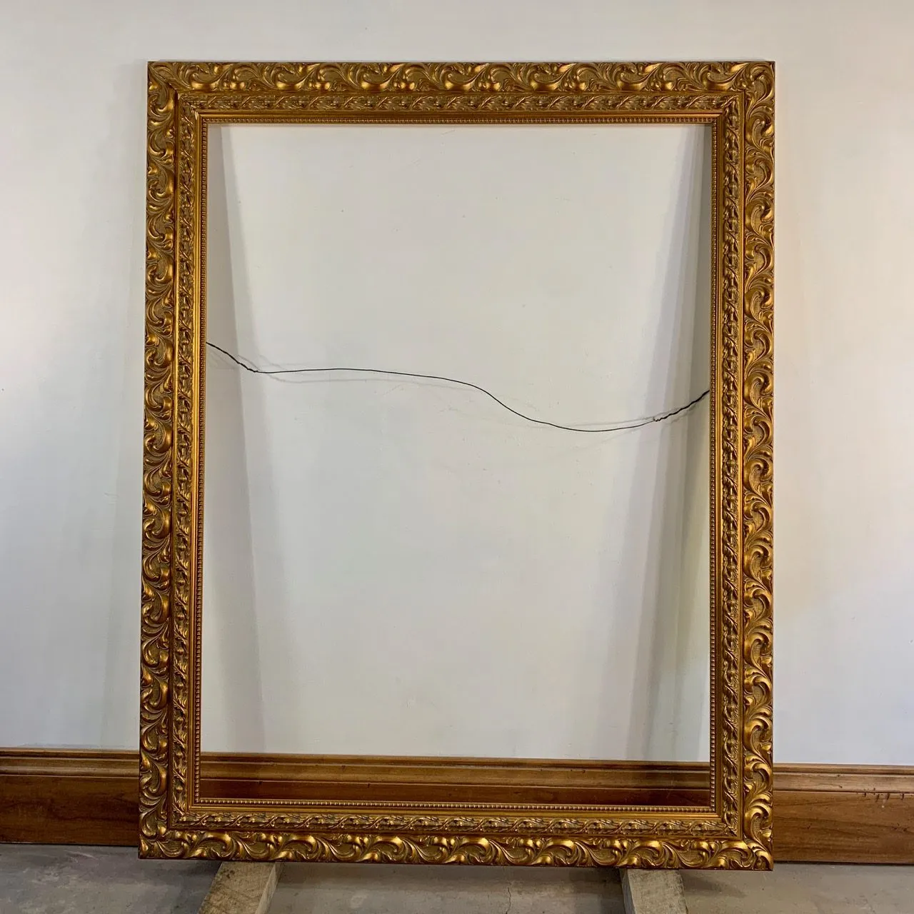Gold Frame, Large Rectangular, Ornate