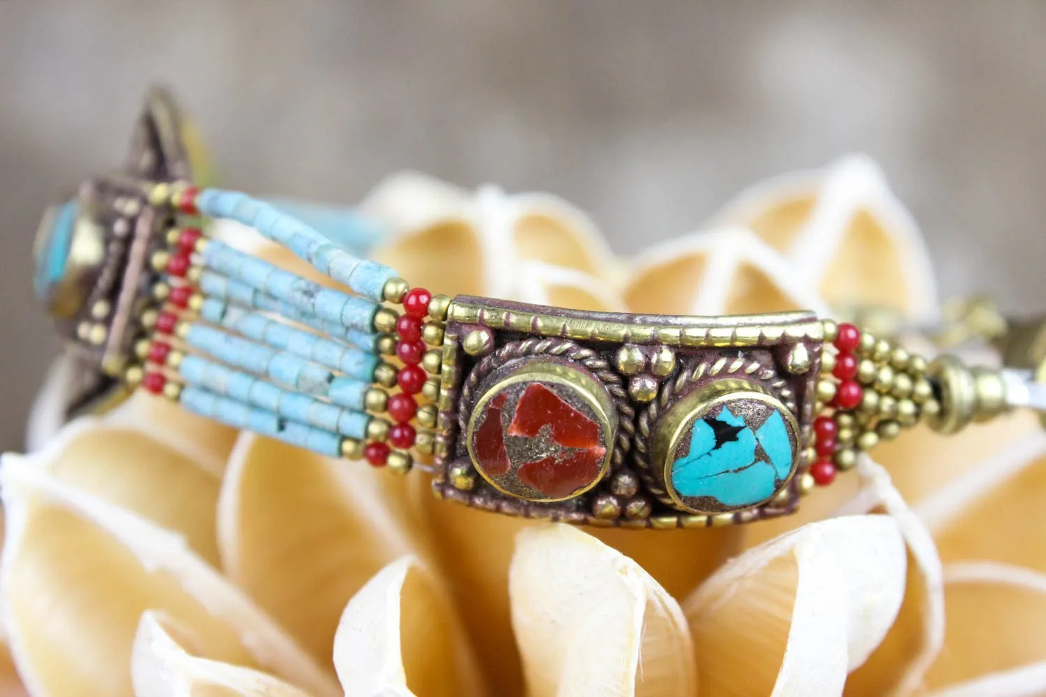 Great Wisdom and Courage Tibetan Bracelet