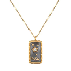 Guide to Inspiration Star Tarot Necklace