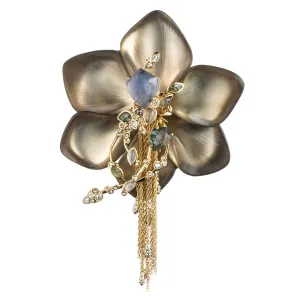 Imperial Flower Tassel Pin
