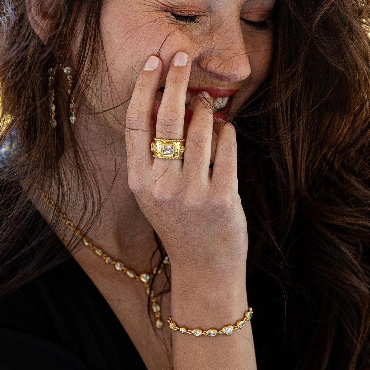 Joie Bracelet - Gold/Cubic Zirconia