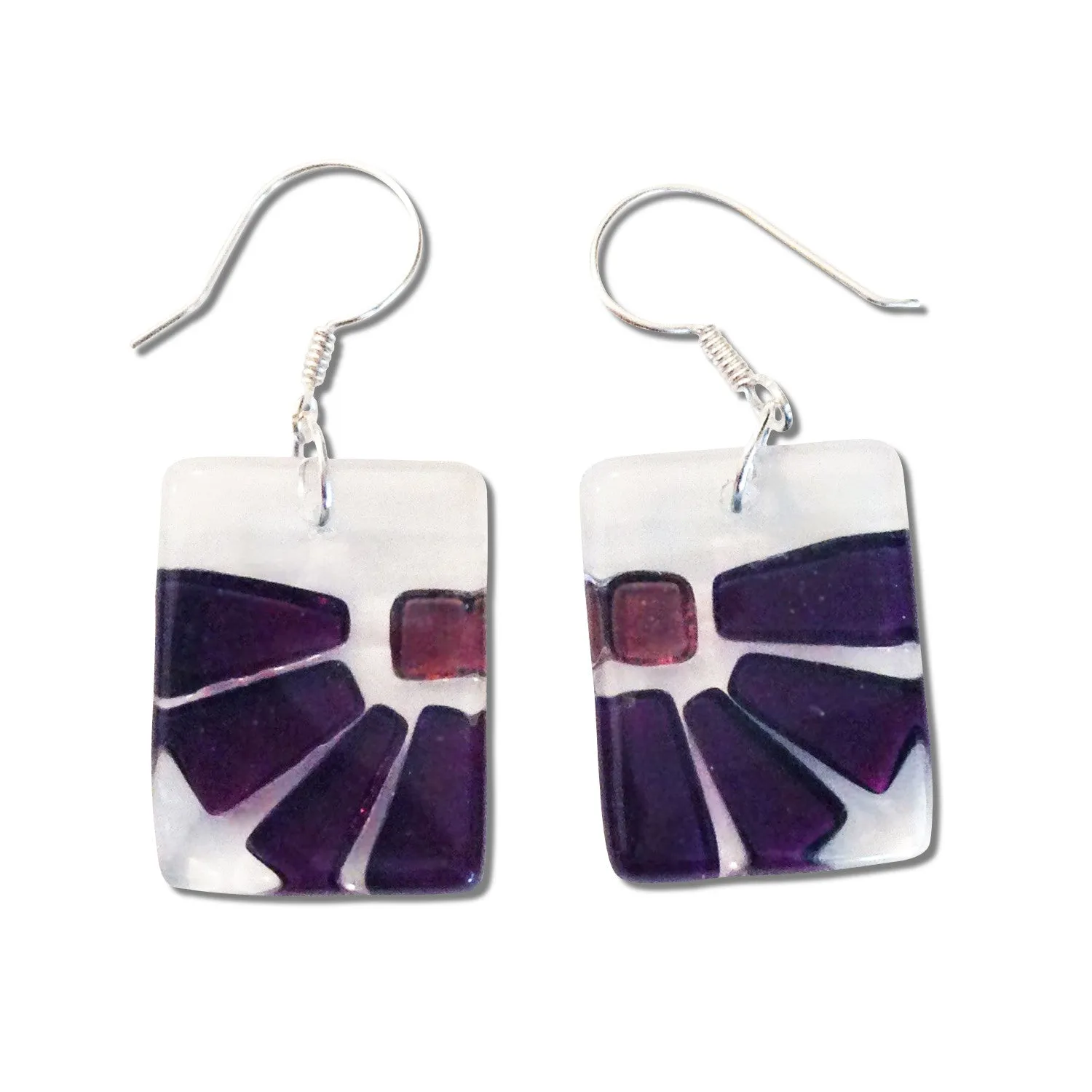 LAMA Glass Earrings - Cherry