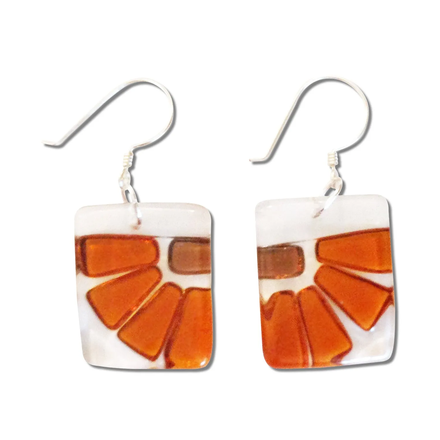 LAMA Glass Earrings - Cherry